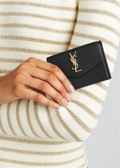 ysl credit card wallet review|YSL envelope wallet.